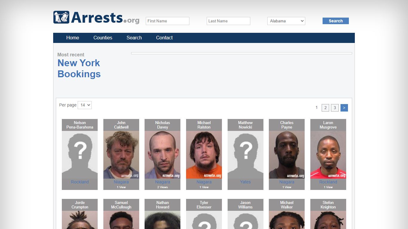 New York Arrests and Inmate Search